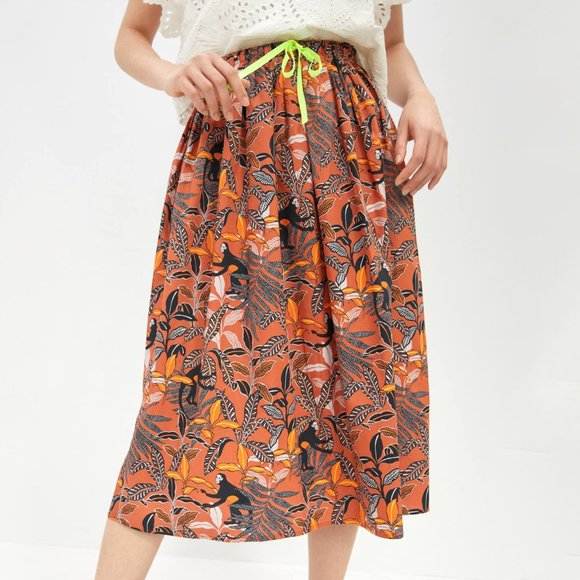 Anthropologie Corey Lynn Calter Georgina Midi Skirt